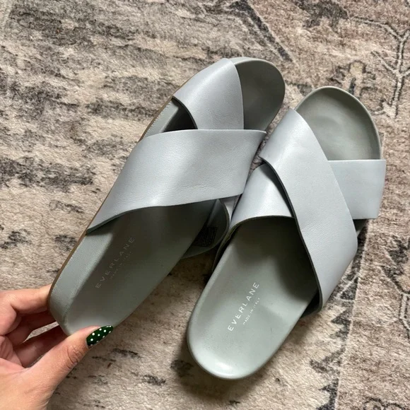 Everlane form crossover sandals size 9 NEW - Picture 2 of 6